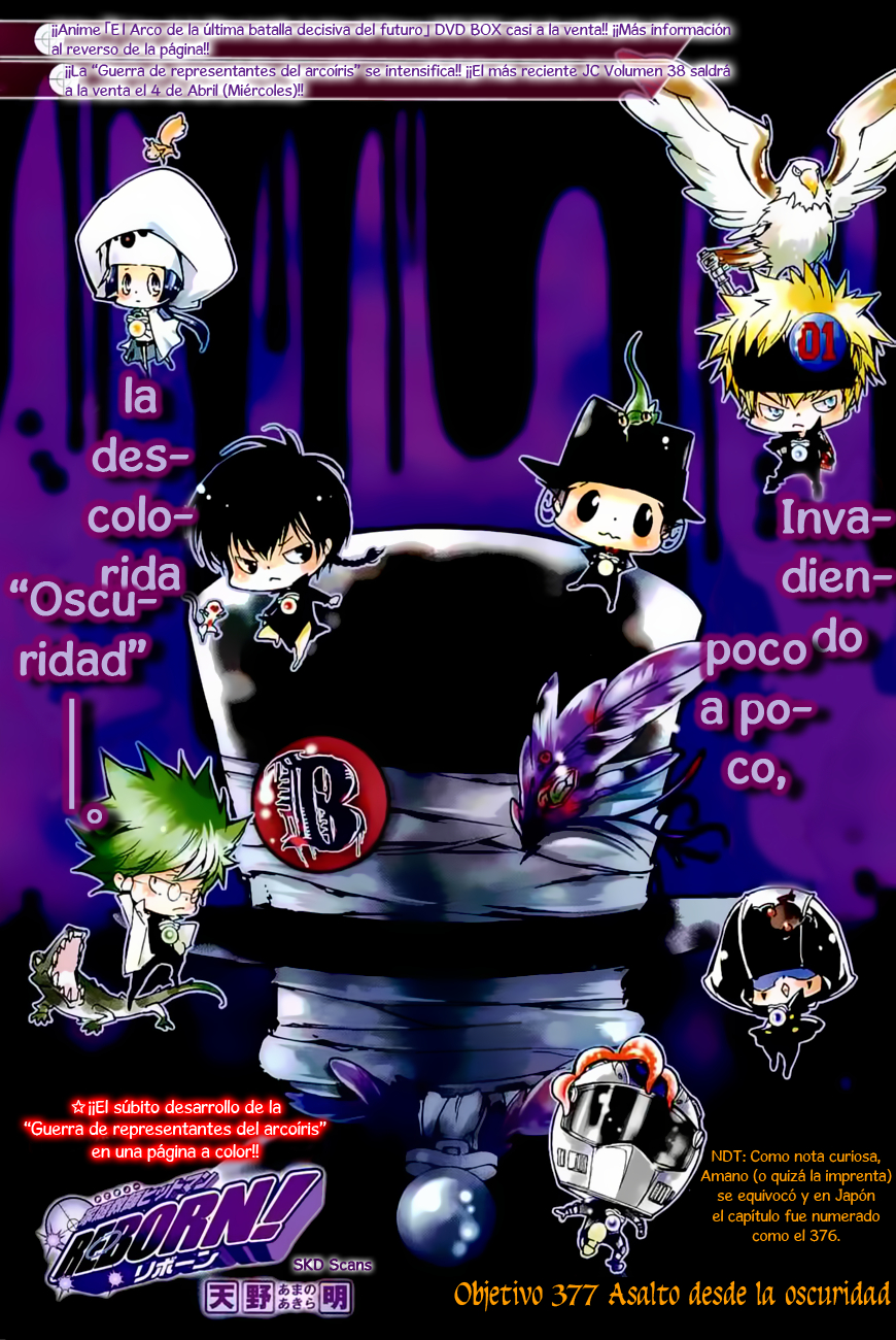 Katekyo Hitman Reborn!-Chapter 377